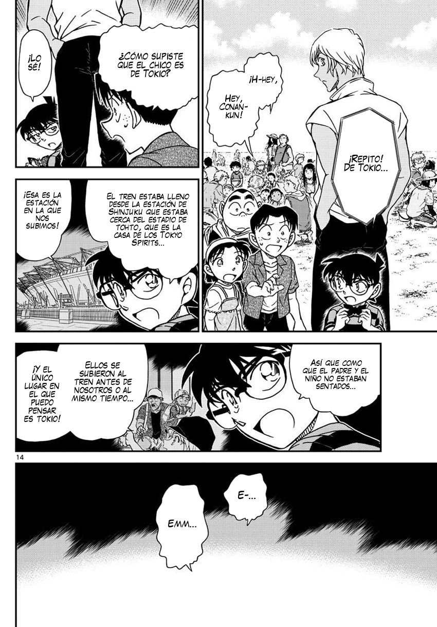 Detective Conan Capitulo 998: ¡Busca el colgante del móvil! página 15