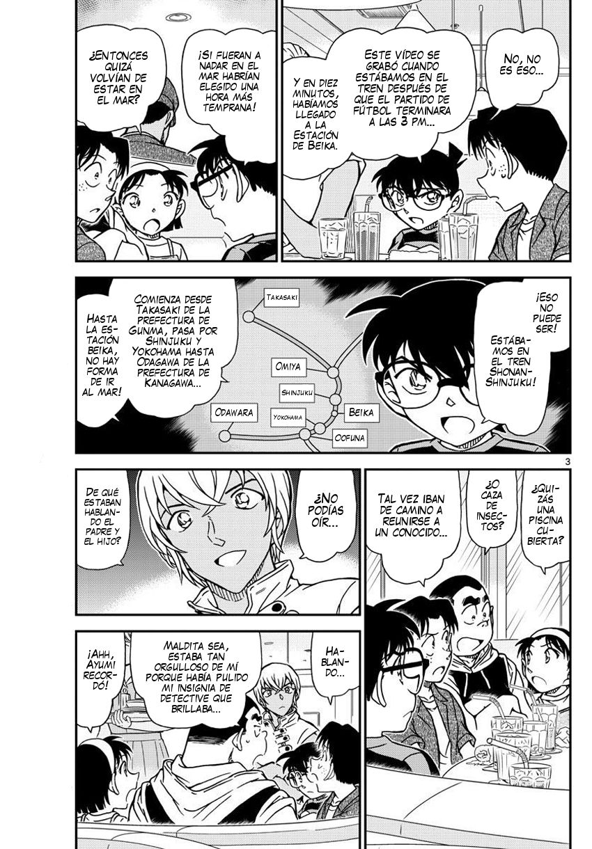 Detective Conan Capitulo 998: ¡Busca el colgante del móvil! página 4