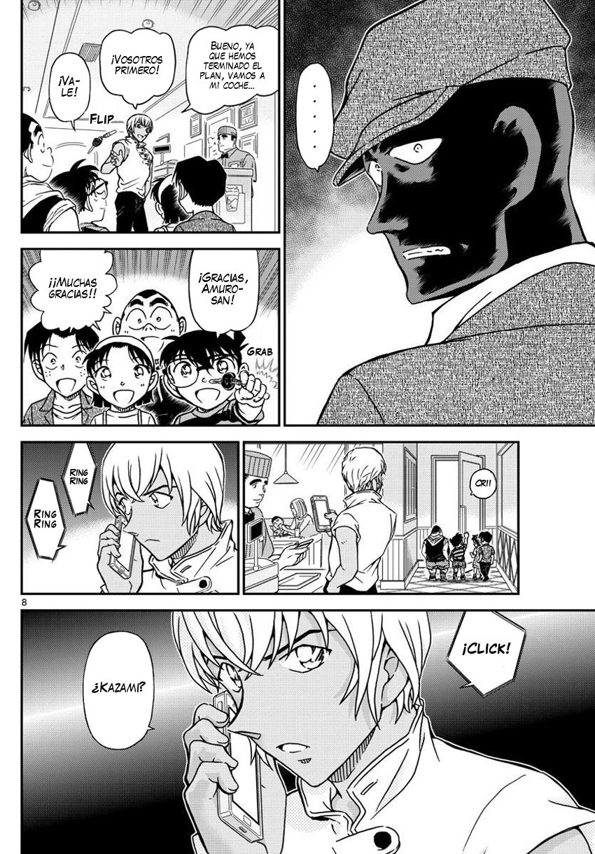 Detective Conan Capitulo 998: ¡Busca el colgante del móvil! página 9