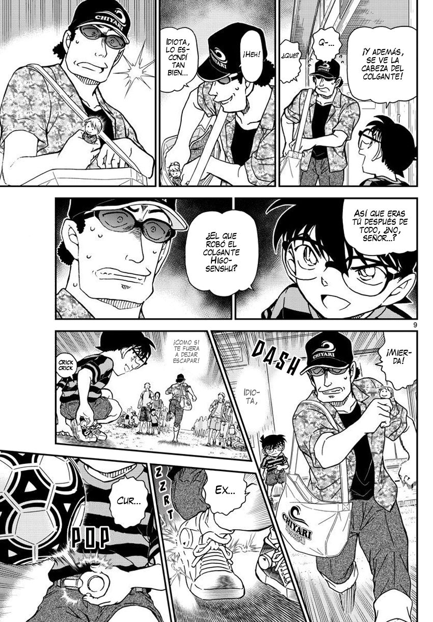 Detective Conan Capitulo 999: ¡No es sólo un colgante! página 10