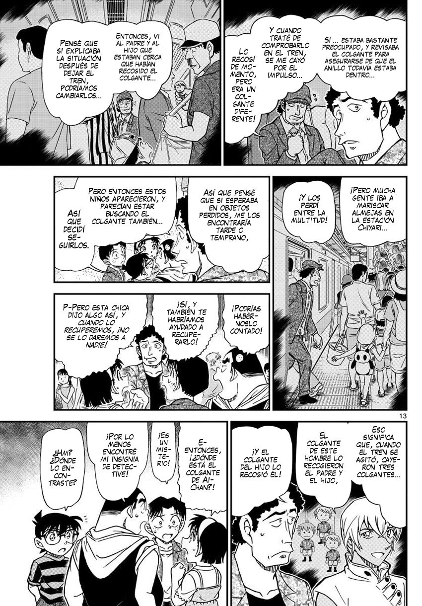 Detective Conan Capitulo 999: ¡No es sólo un colgante! página 14