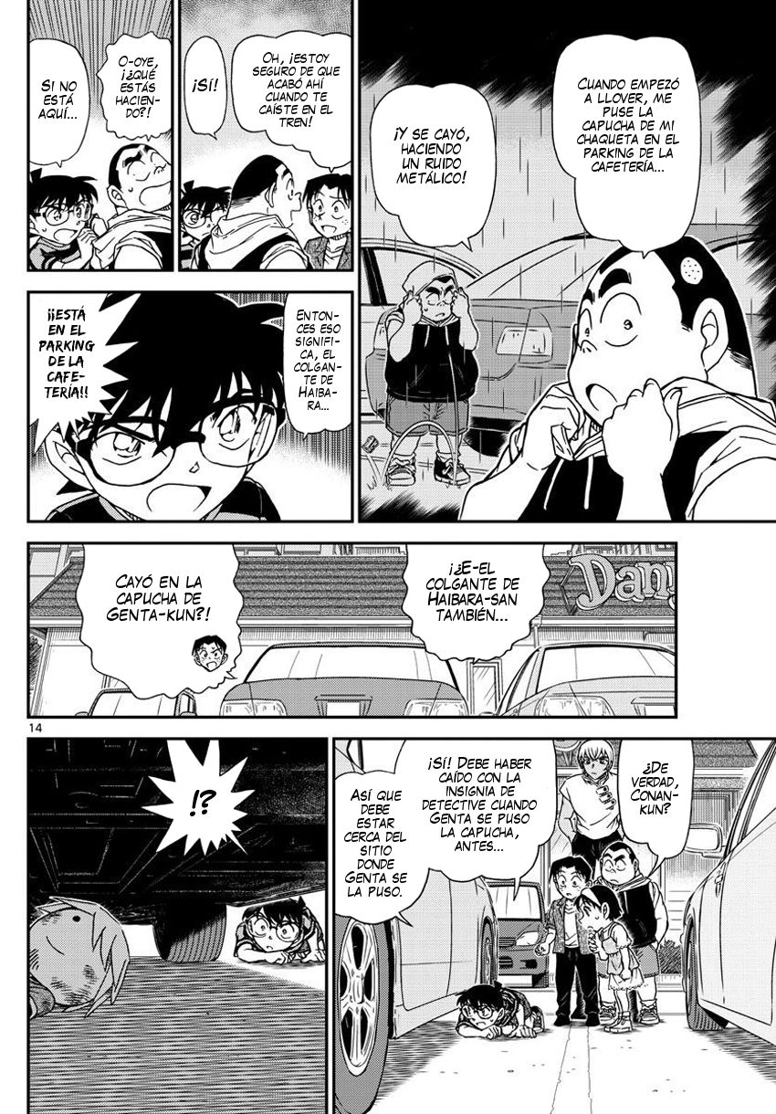 Detective Conan Capitulo 999: ¡No es sólo un colgante! página 15
