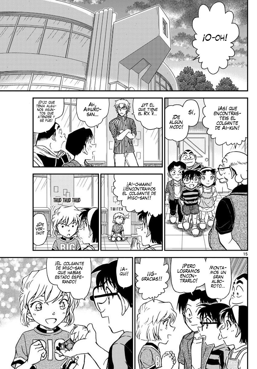 Detective Conan Capitulo 999: ¡No es sólo un colgante! página 16