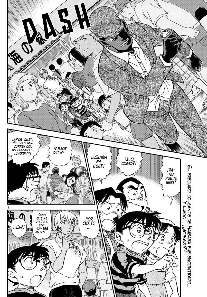 Detective Conan Capitulo 999: ¡No es sólo un colgante! página 3