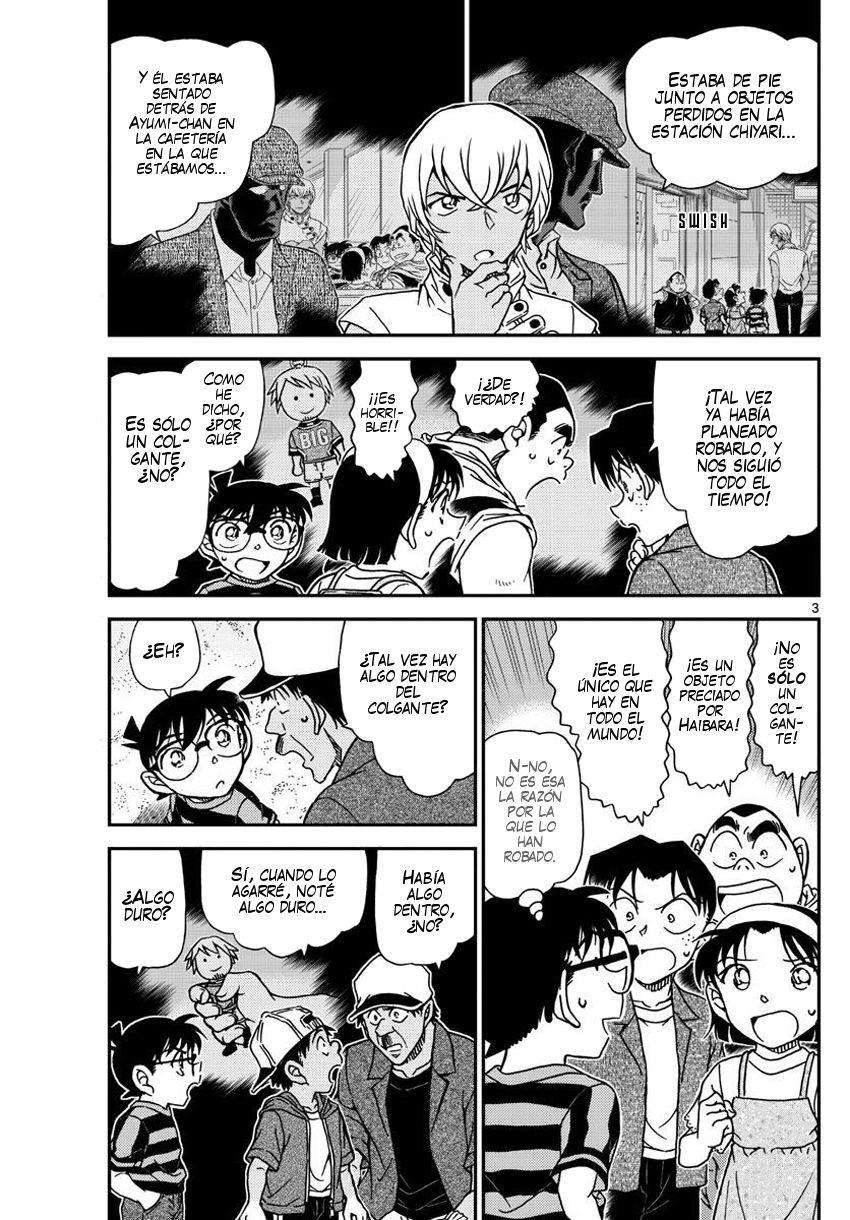 Detective Conan Capitulo 999: ¡No es sólo un colgante! página 4