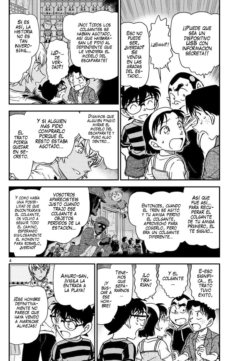 Detective Conan Capitulo 999: ¡No es sólo un colgante! página 5