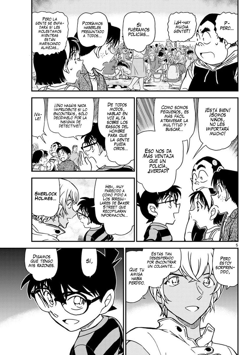 Detective Conan Capitulo 999: ¡No es sólo un colgante! página 6