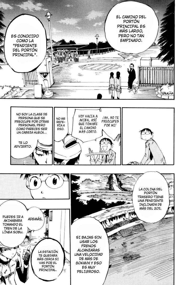 Yowamushi Pedal Capitulo 1: Porque puedo ir a Akiba gratis página 31