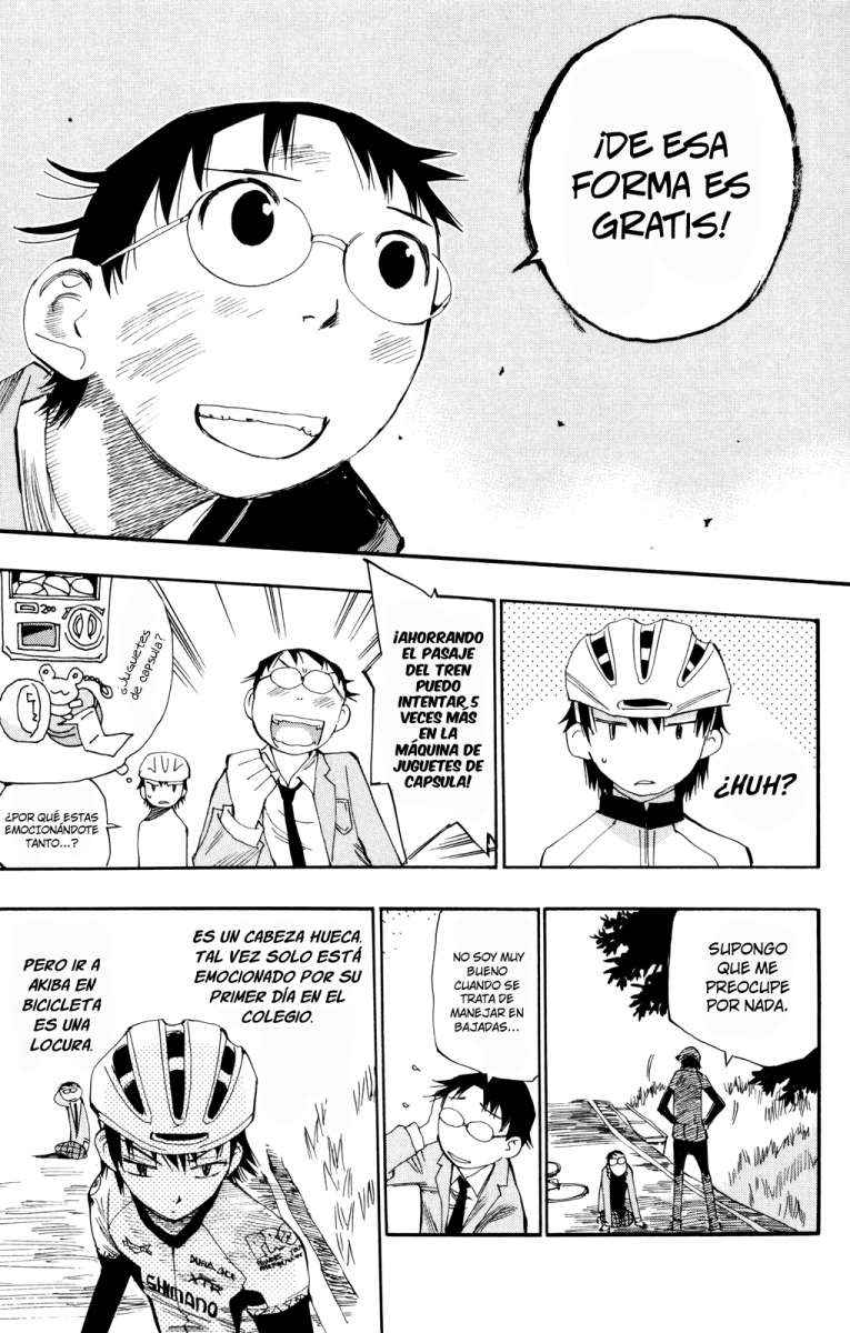 Yowamushi Pedal Capitulo 1: Porque puedo ir a Akiba gratis página 37