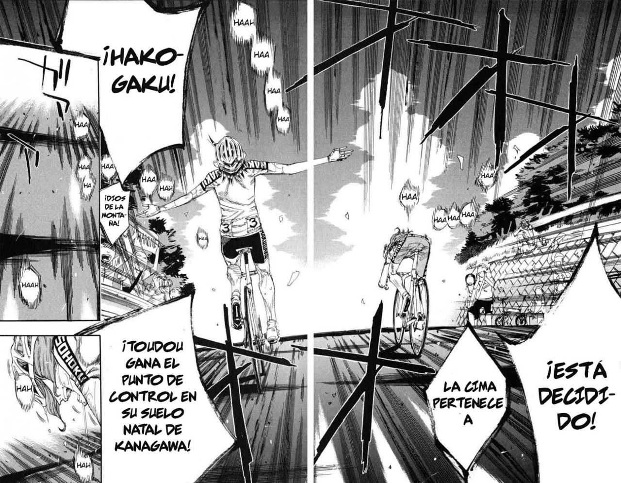 Yowamushi Pedal Capitulo 100: Carrera.100 La cima página 13
