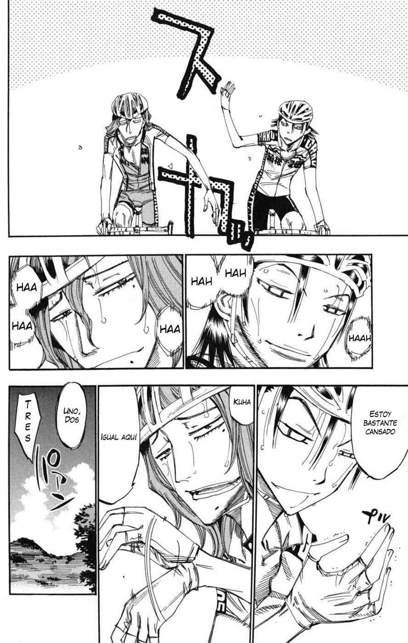Yowamushi Pedal Capitulo 100: Carrera.100 La cima página 16