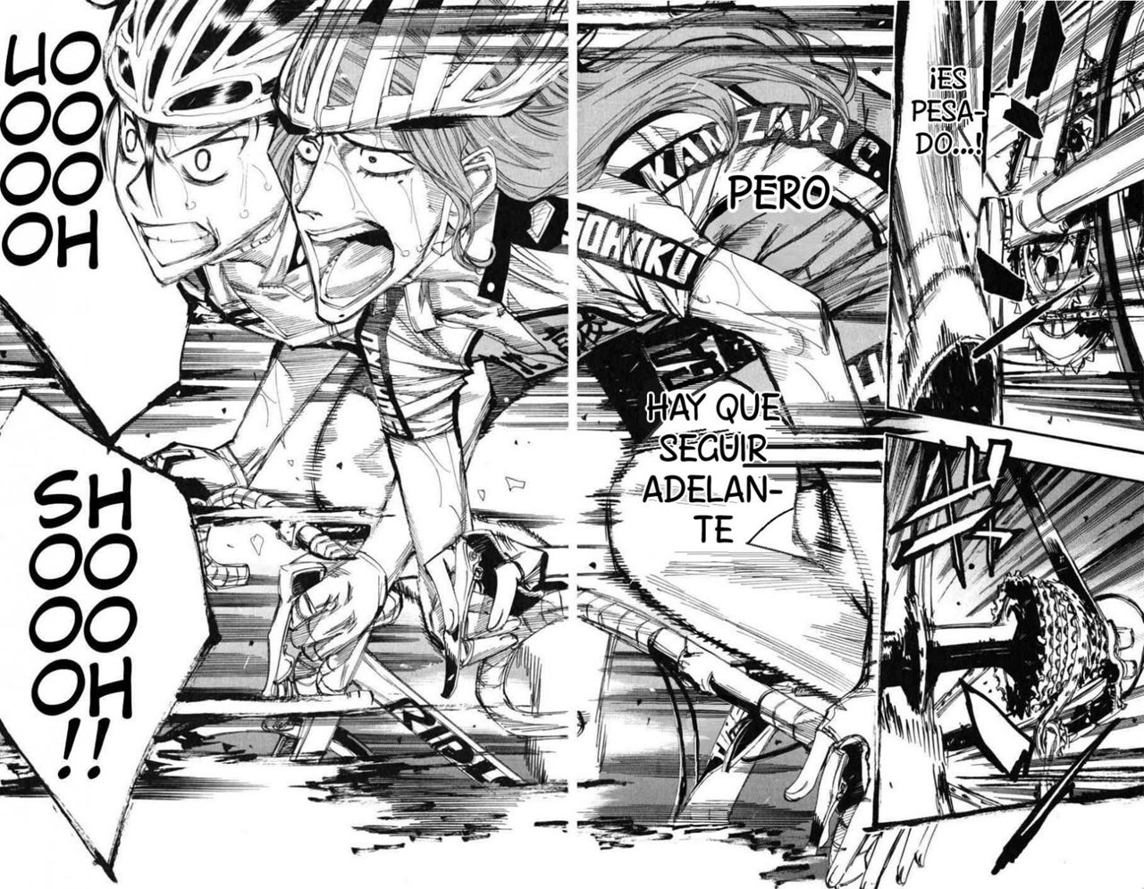 Yowamushi Pedal Capitulo 100: Carrera.100 La cima página 4