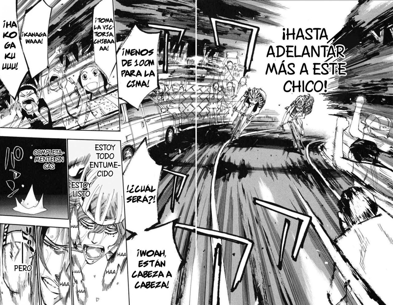 Yowamushi Pedal Capitulo 100: Carrera.100 La cima página 5