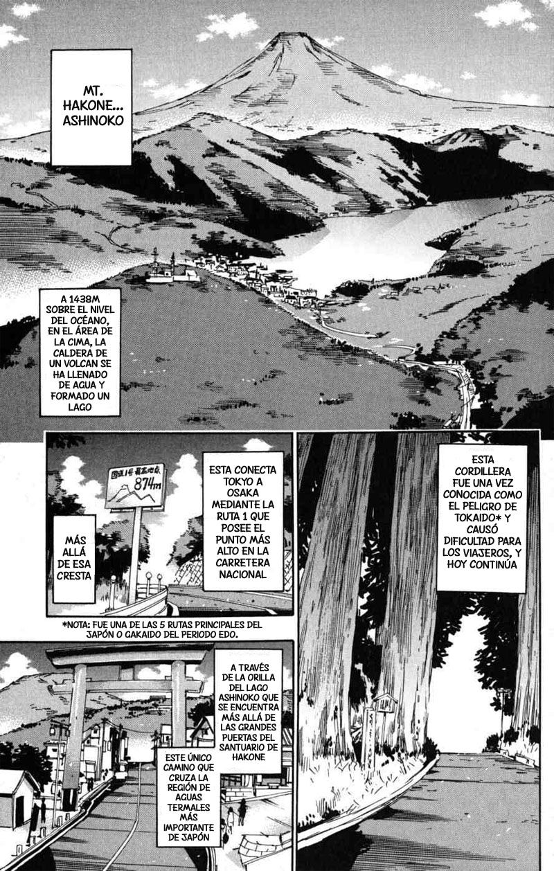 Yowamushi Pedal Capitulo 101: Carrera.101 Los ases hacen sus movimientos página 3