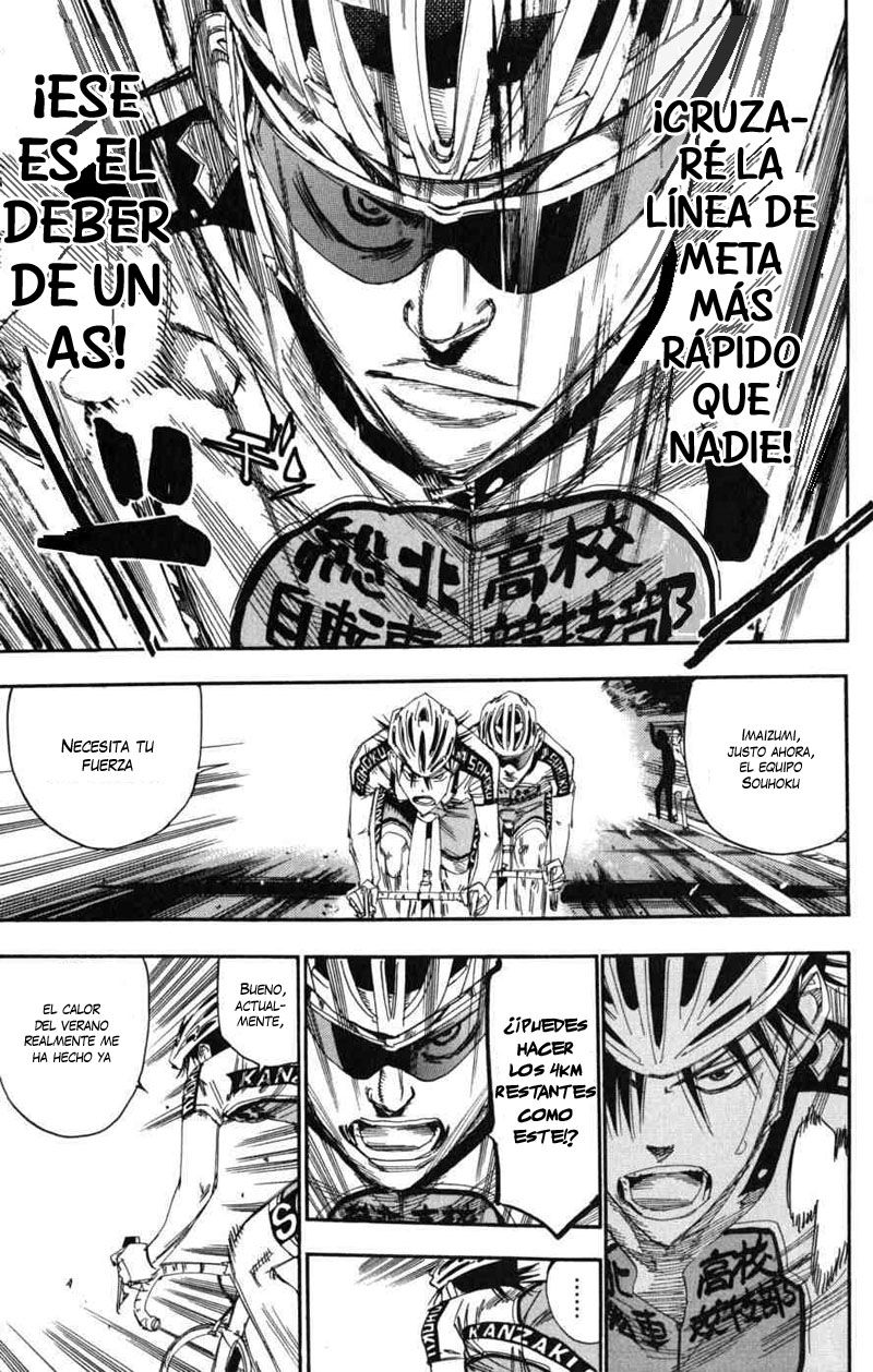Yowamushi Pedal Capitulo 102: Carrera.102 ¡A la cabeza! página 10