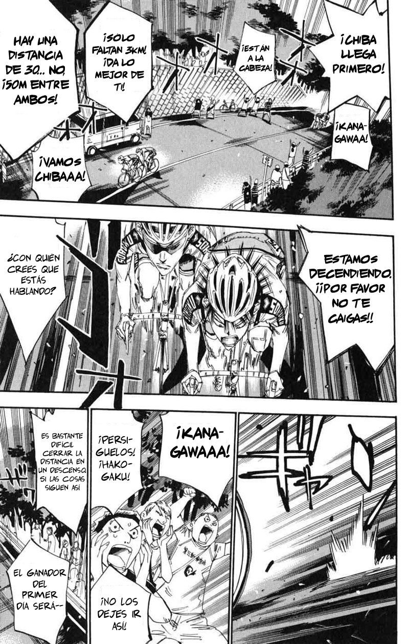 Yowamushi Pedal Capitulo 102: Carrera.102 ¡A la cabeza! página 14