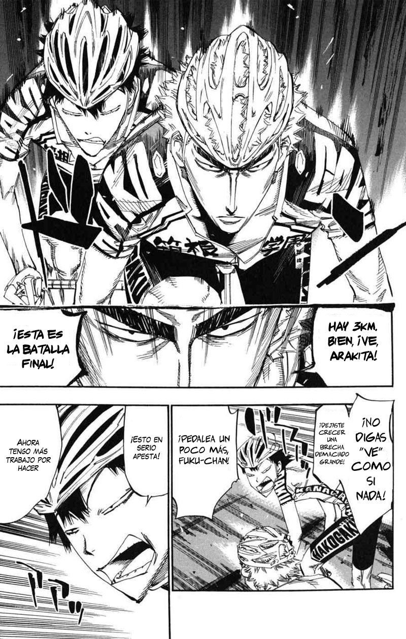 Yowamushi Pedal Capitulo 102: Carrera.102 ¡A la cabeza! página 16
