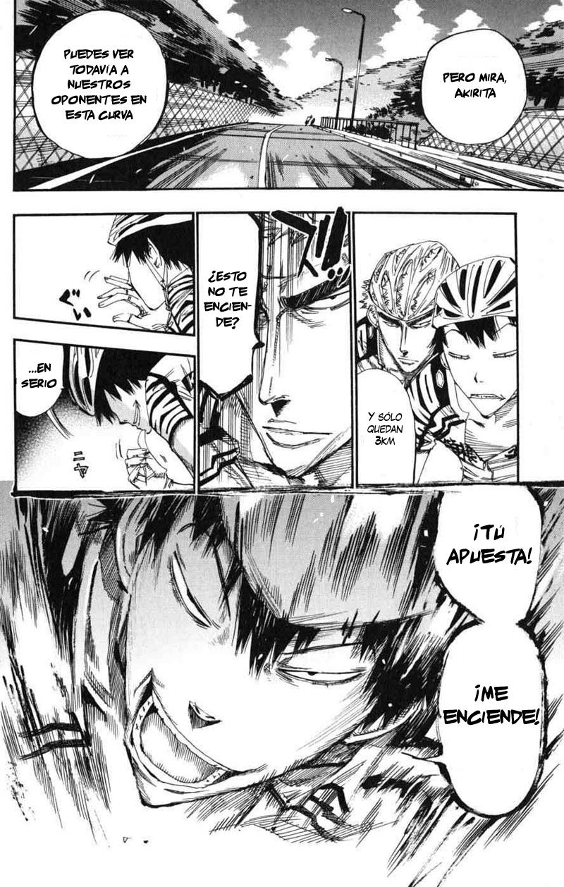 Yowamushi Pedal Capitulo 102: Carrera.102 ¡A la cabeza! página 17