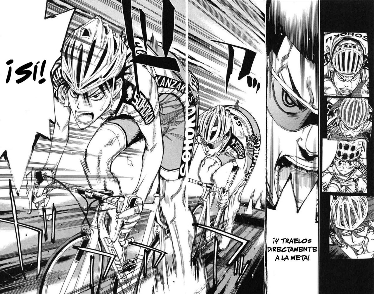 Yowamushi Pedal Capitulo 102: Carrera.102 ¡A la cabeza! página 2