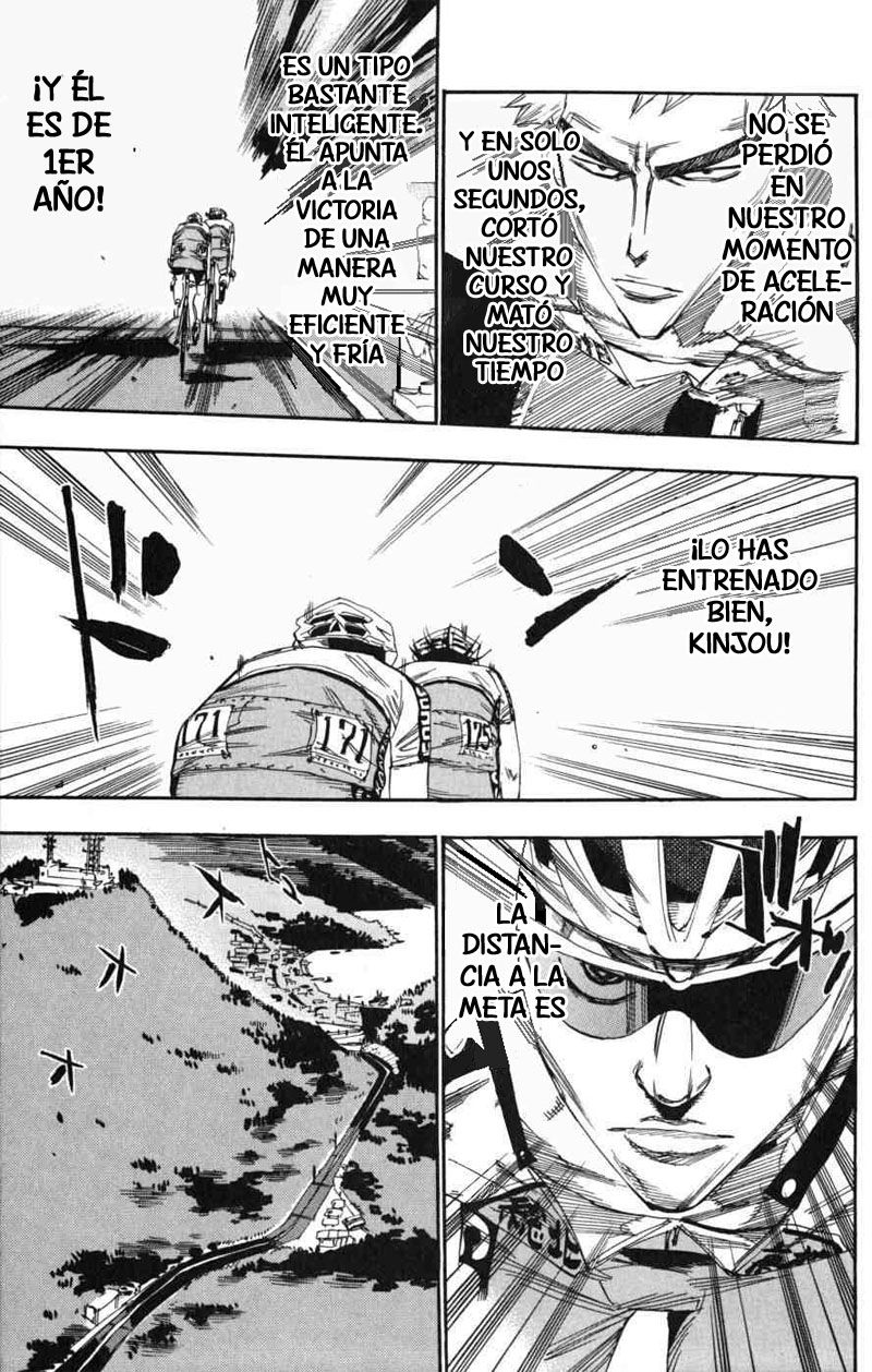 Yowamushi Pedal Capitulo 102: Carrera.102 ¡A la cabeza! página 8