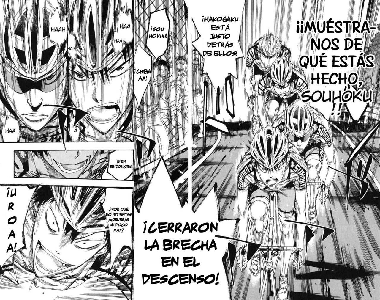 Yowamushi Pedal Capitulo 103: Carrera.103 Arakita página 14