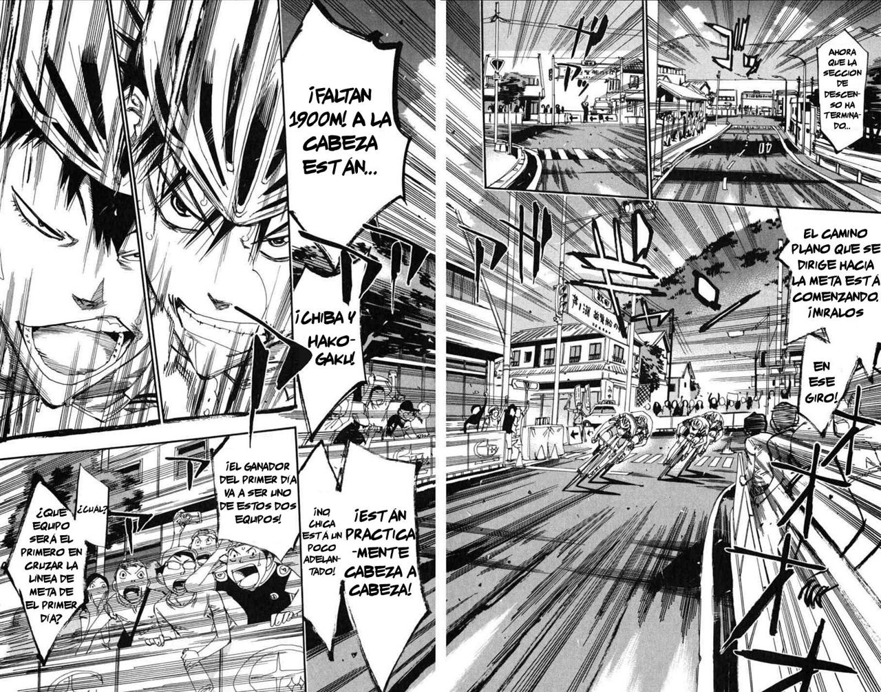 Yowamushi Pedal Capitulo 103: Carrera.103 Arakita página 17