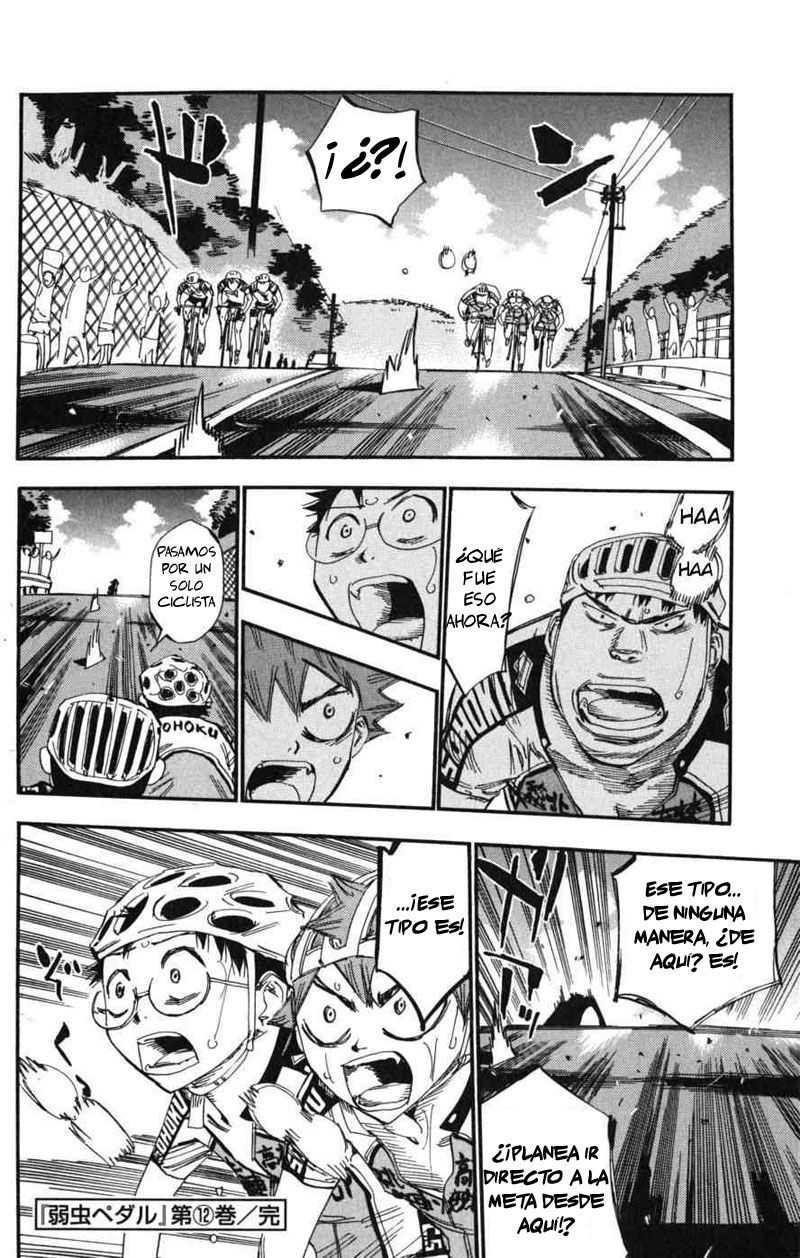 Yowamushi Pedal Capitulo 103: Carrera.103 Arakita página 18