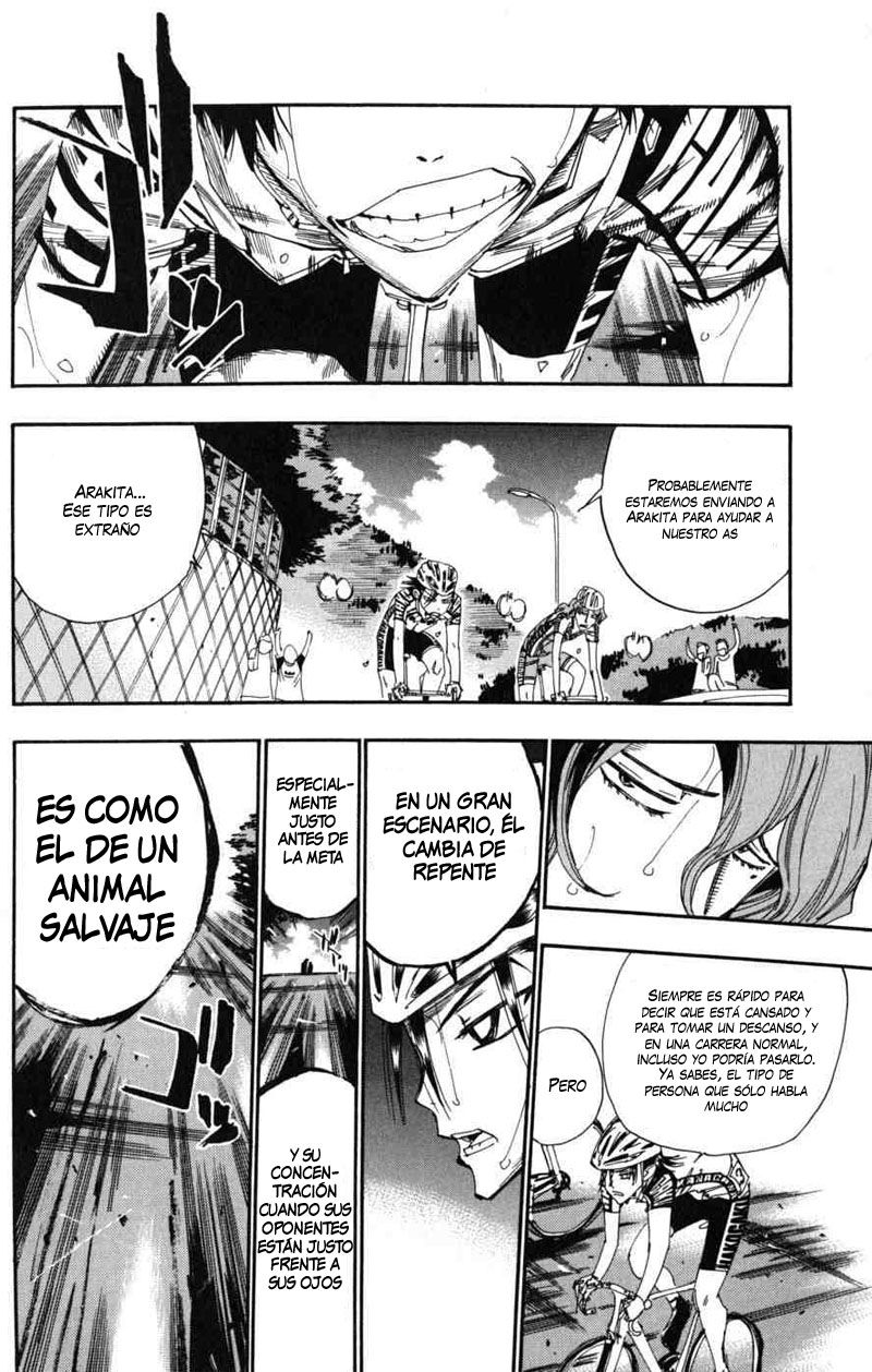 Yowamushi Pedal Capitulo 103: Carrera.103 Arakita página 4