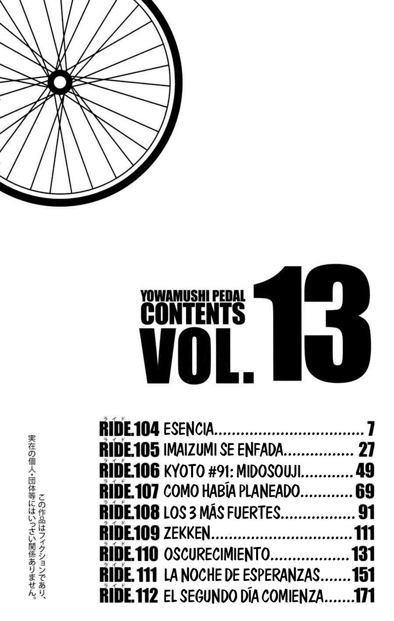Yowamushi Pedal Capitulo 104: Esencia página 7