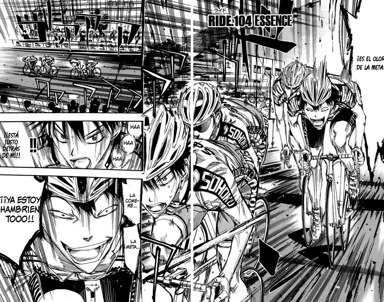 Yowamushi Pedal Capitulo 104: Esencia página 9