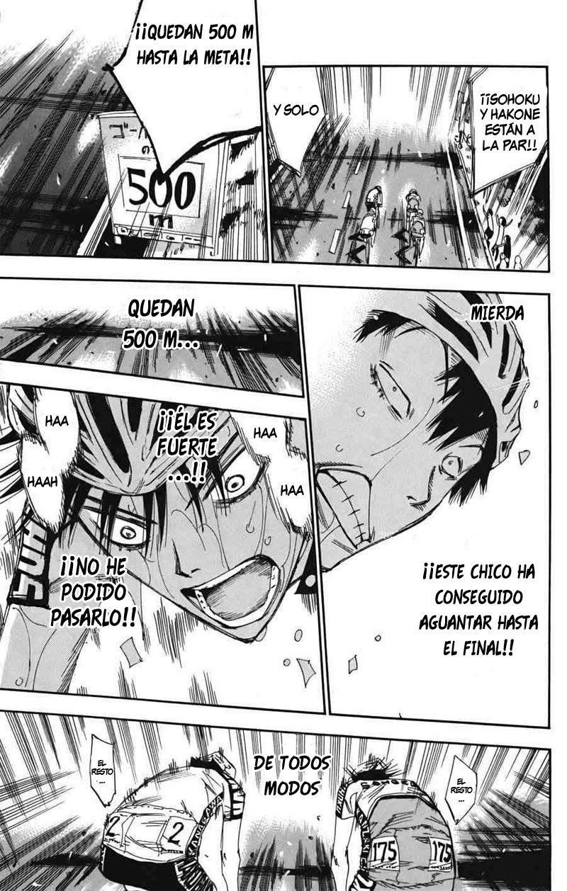 Yowamushi Pedal Capitulo 105: IMAIZUMI SE ENFADA página 11