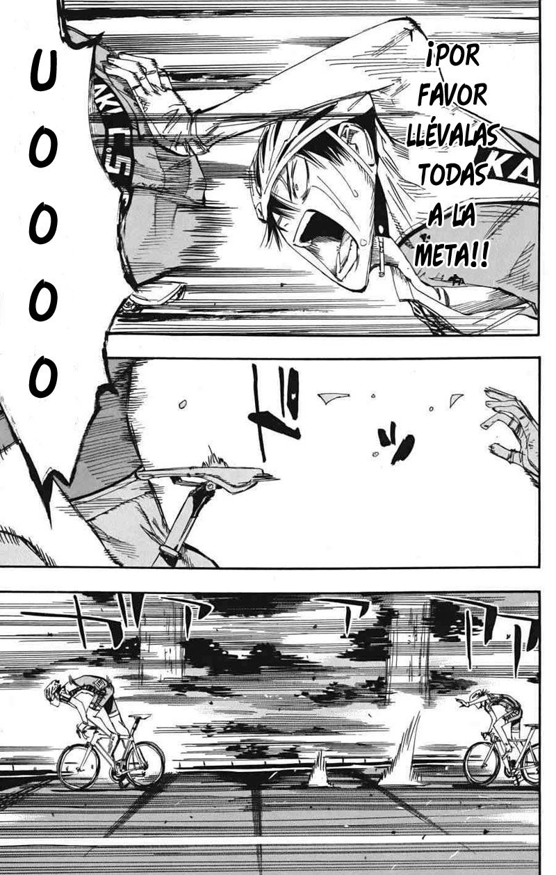 Yowamushi Pedal Capitulo 105: IMAIZUMI SE ENFADA página 14