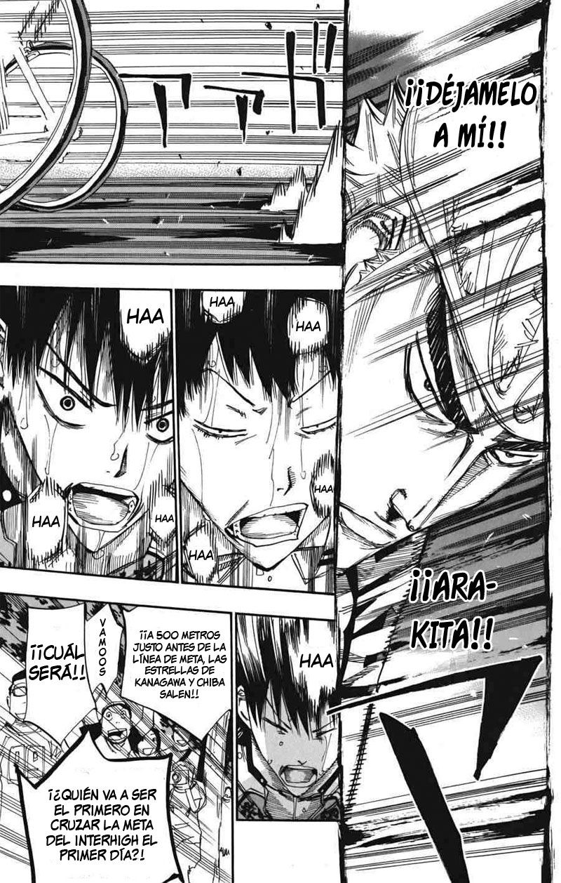 Yowamushi Pedal Capitulo 105: IMAIZUMI SE ENFADA página 16