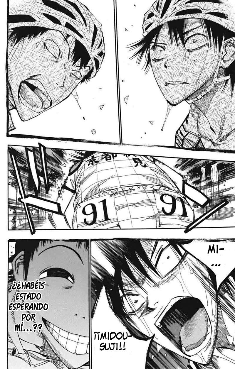 Yowamushi Pedal Capitulo 105: IMAIZUMI SE ENFADA página 18
