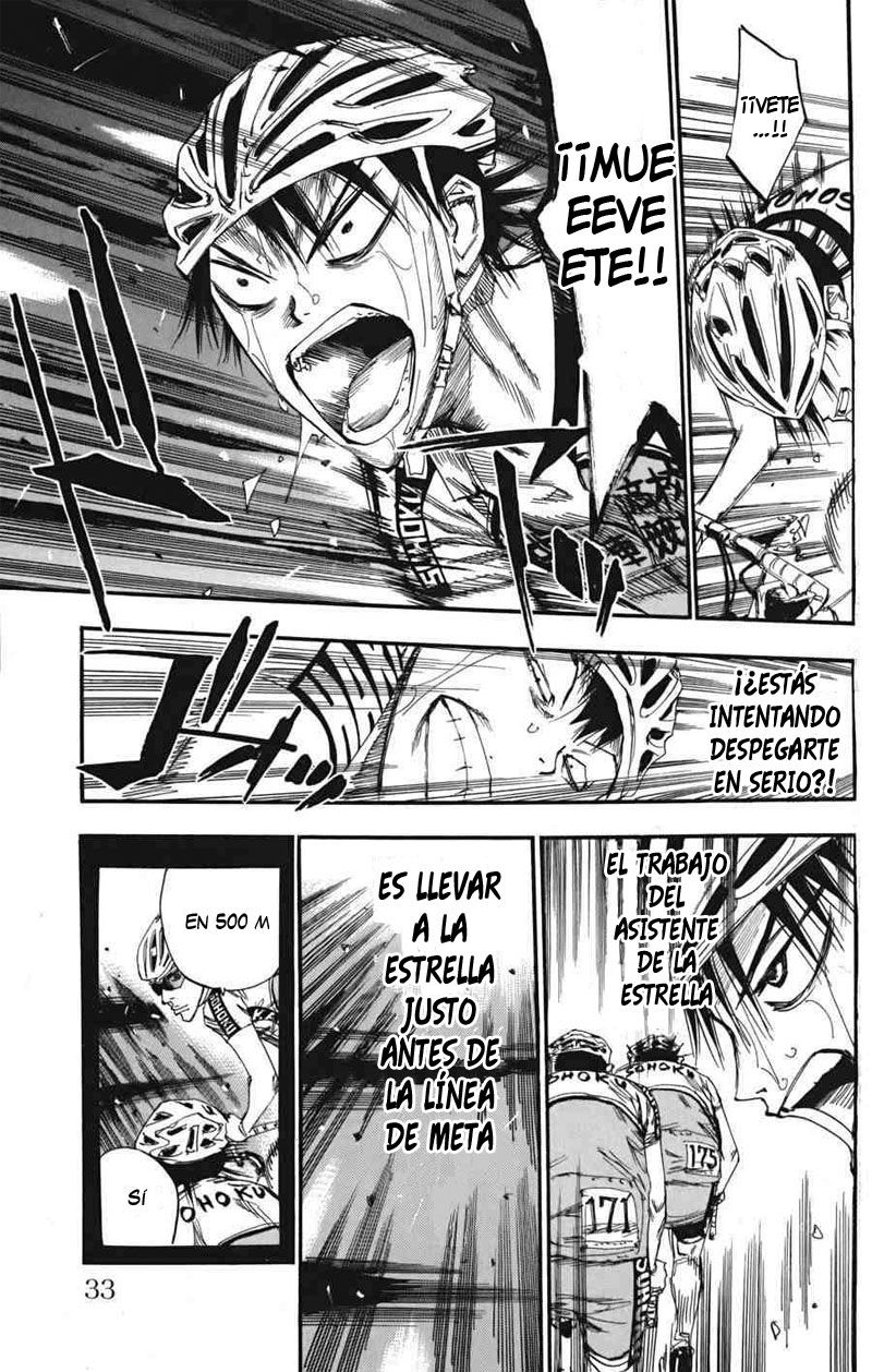 Yowamushi Pedal Capitulo 105: IMAIZUMI SE ENFADA página 6