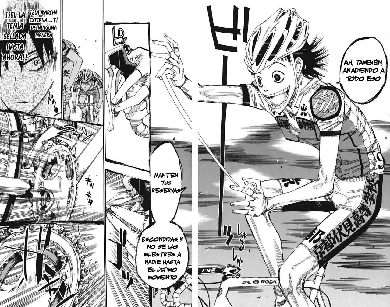 Yowamushi Pedal Capitulo 106: KYOTO N91: MIDOSOUJI página 14