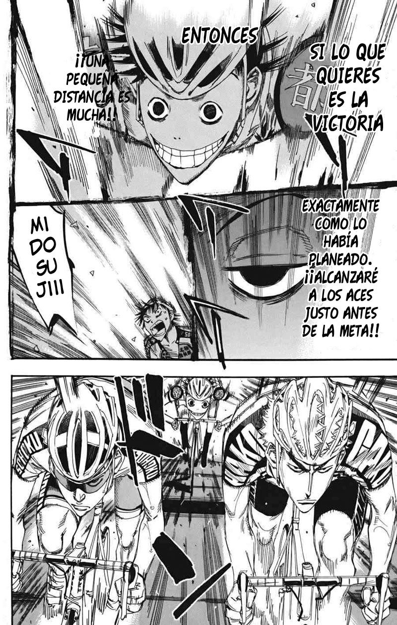 Yowamushi Pedal Capitulo 106: KYOTO N91: MIDOSOUJI página 16