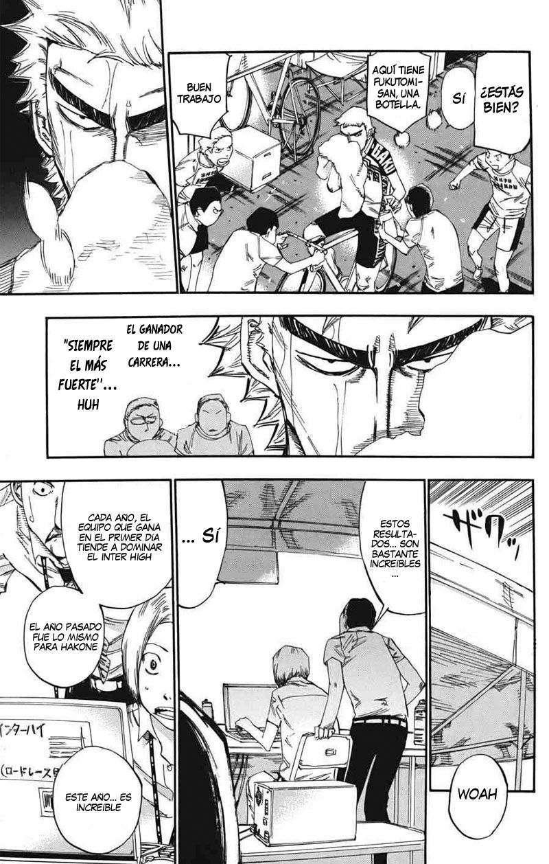 Yowamushi Pedal Capitulo 108: LOS MÁS FUERTES página 15