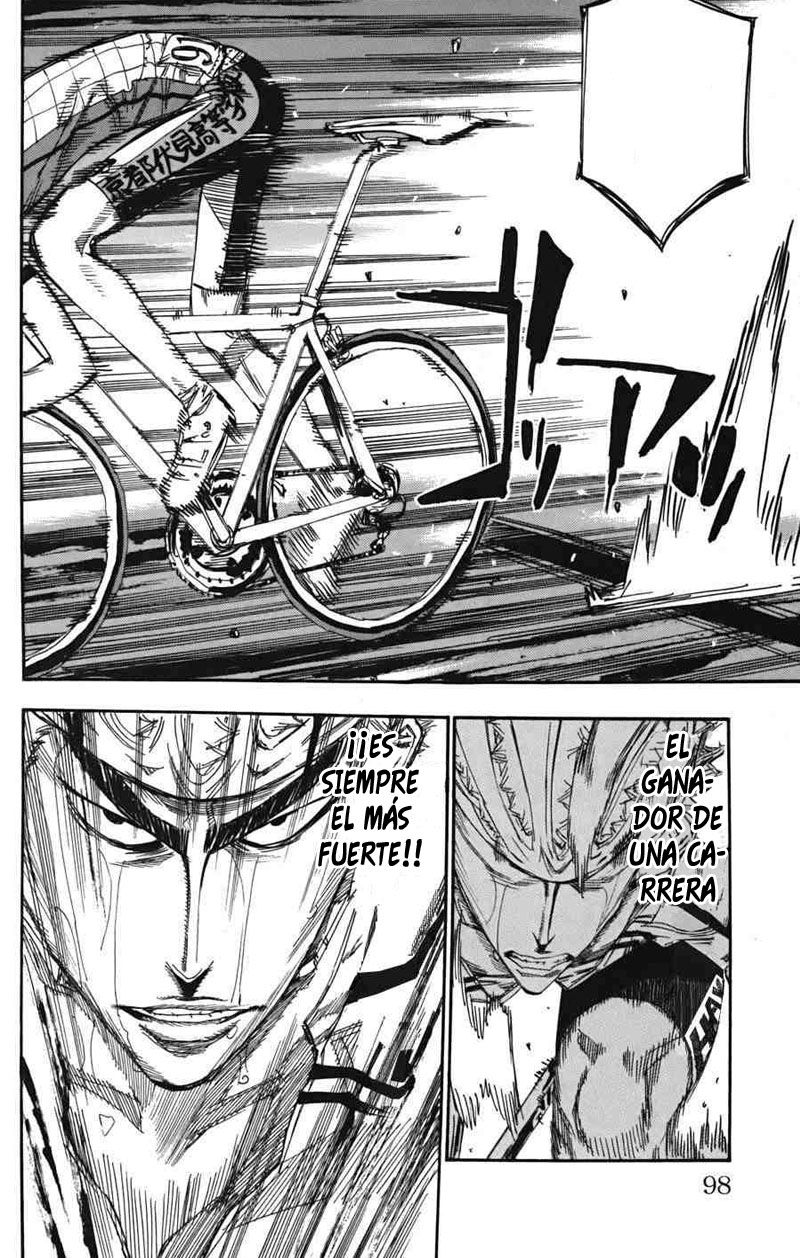 Yowamushi Pedal Capitulo 108: LOS MÁS FUERTES página 7