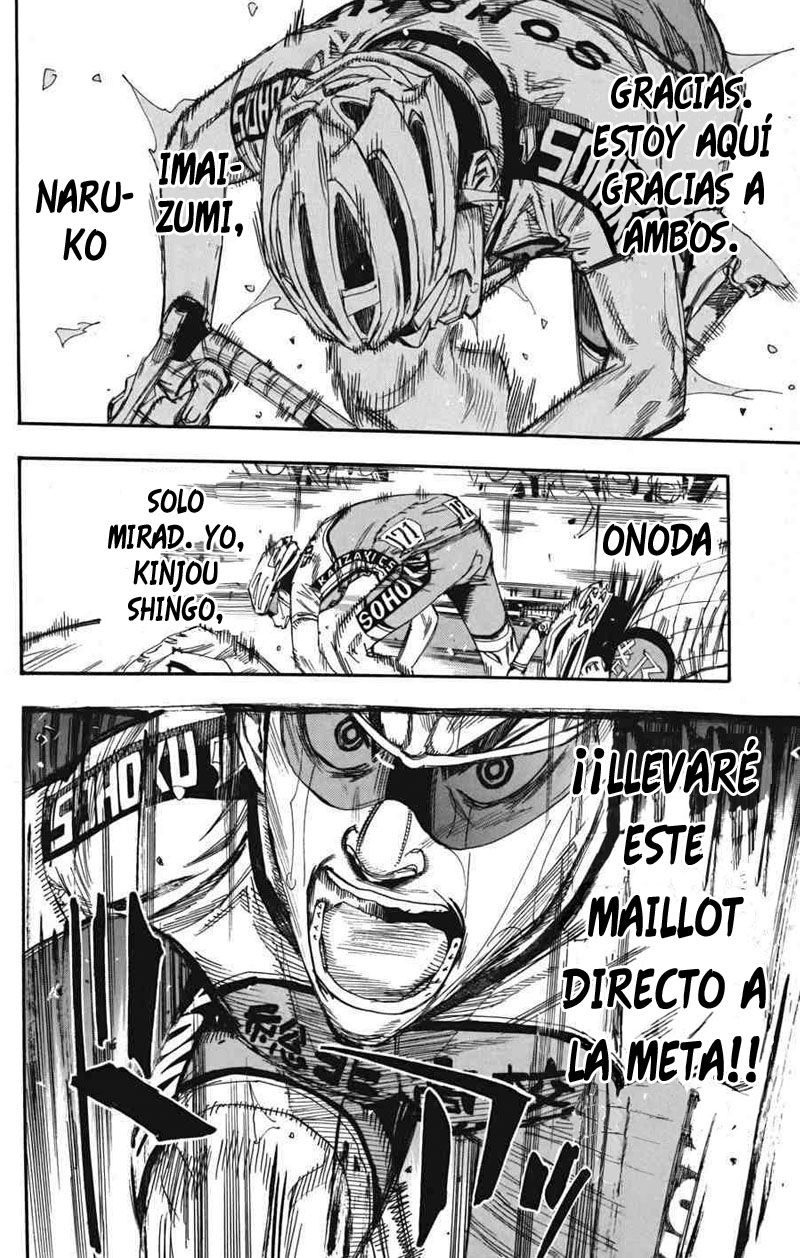 Yowamushi Pedal Capitulo 108: LOS MÁS FUERTES página 9