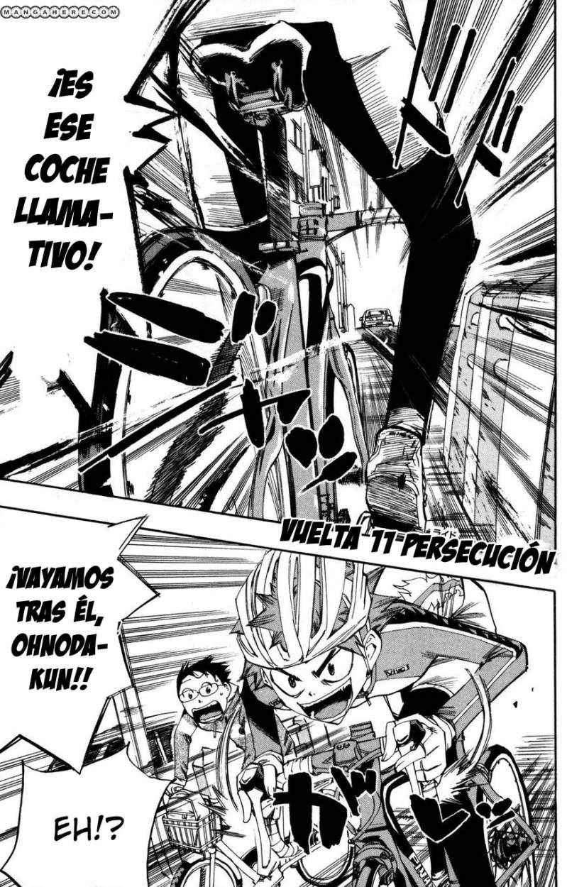 Yowamushi Pedal Capitulo 11: Chase página 2