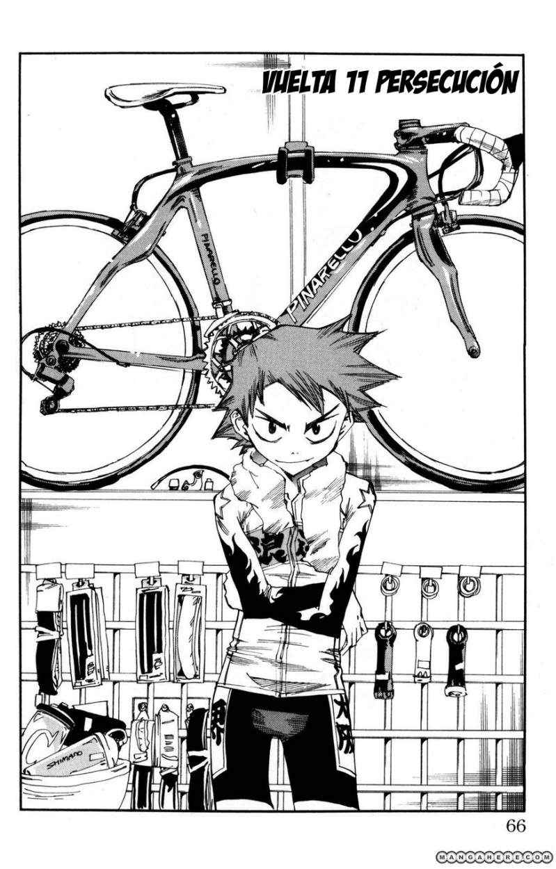 Yowamushi Pedal Capitulo 11: Chase página 3
