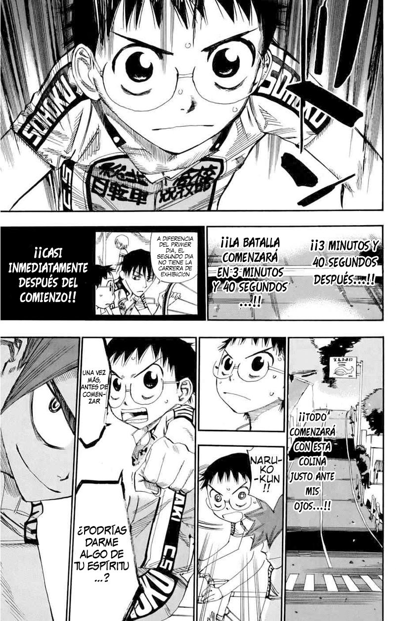 Yowamushi Pedal Capitulo 112: El segundo día comienza página 21