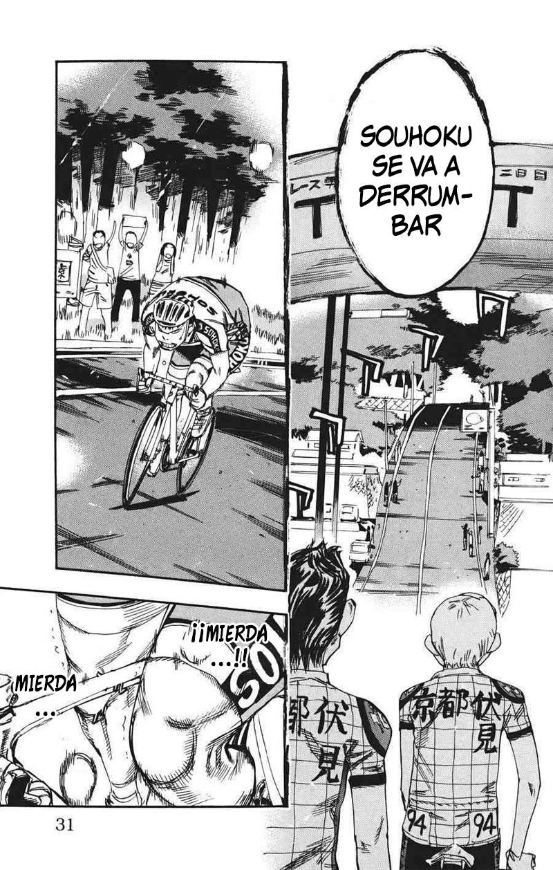 Yowamushi Pedal Capitulo 113: Nubes Oscuras página 28