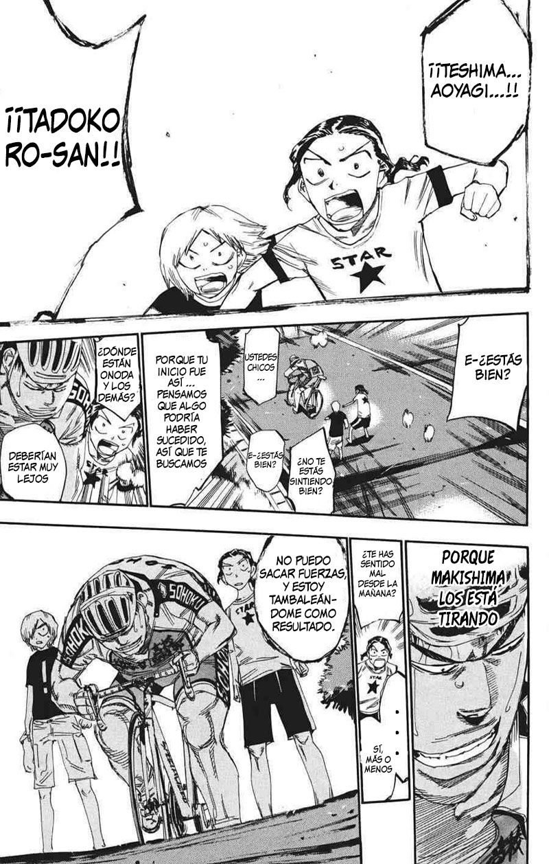 Yowamushi Pedal Capitulo 114: No es el momento de parar página 15