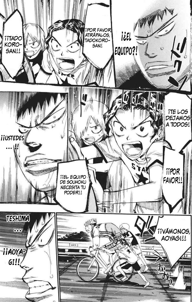 Yowamushi Pedal Capitulo 114: No es el momento de parar página 17