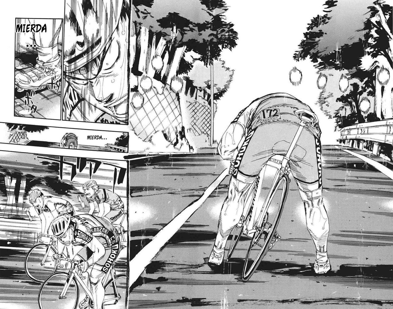 Yowamushi Pedal Capitulo 115: Tadokoro, hundiendose página 15