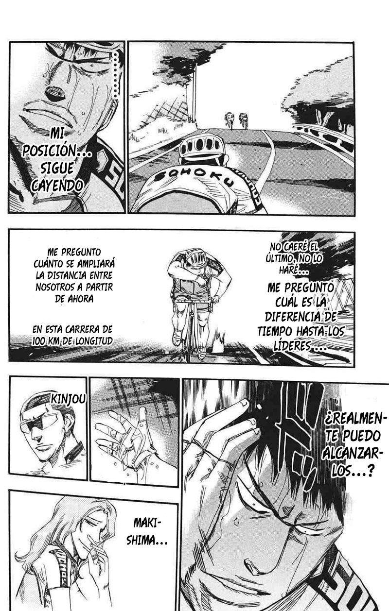 Yowamushi Pedal Capitulo 115: Tadokoro, hundiendose página 16