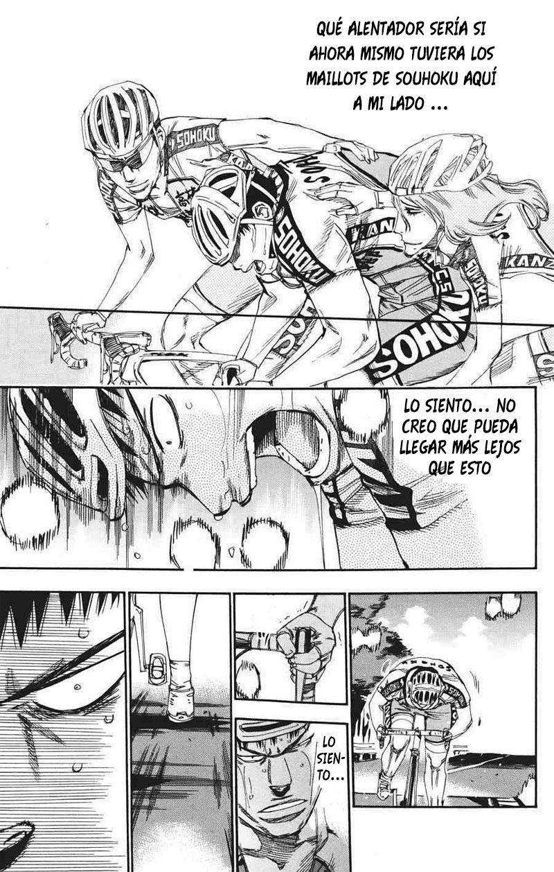 Yowamushi Pedal Capitulo 115: Tadokoro, hundiendose página 17