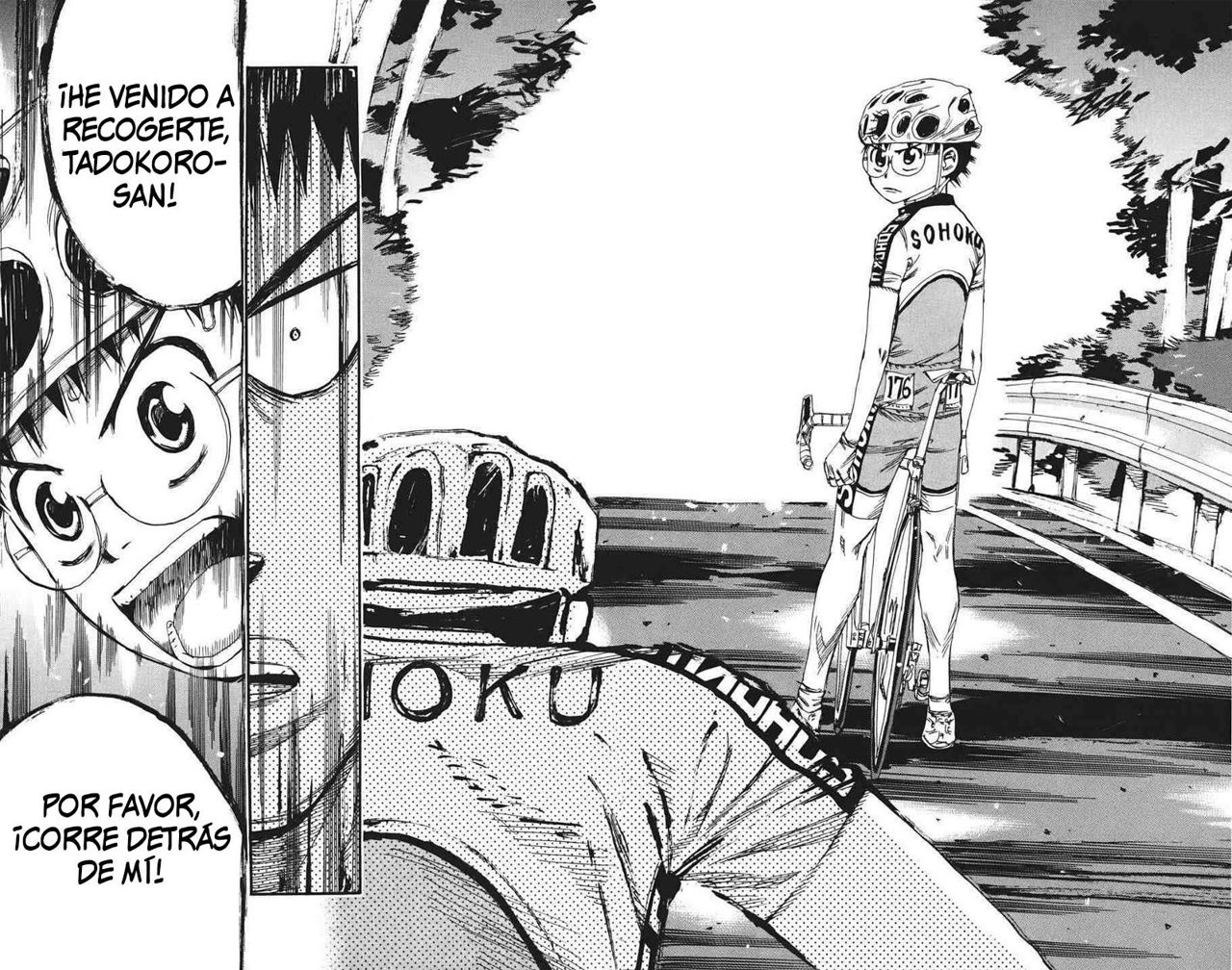 Yowamushi Pedal Capitulo 115: Tadokoro, hundiendose página 18